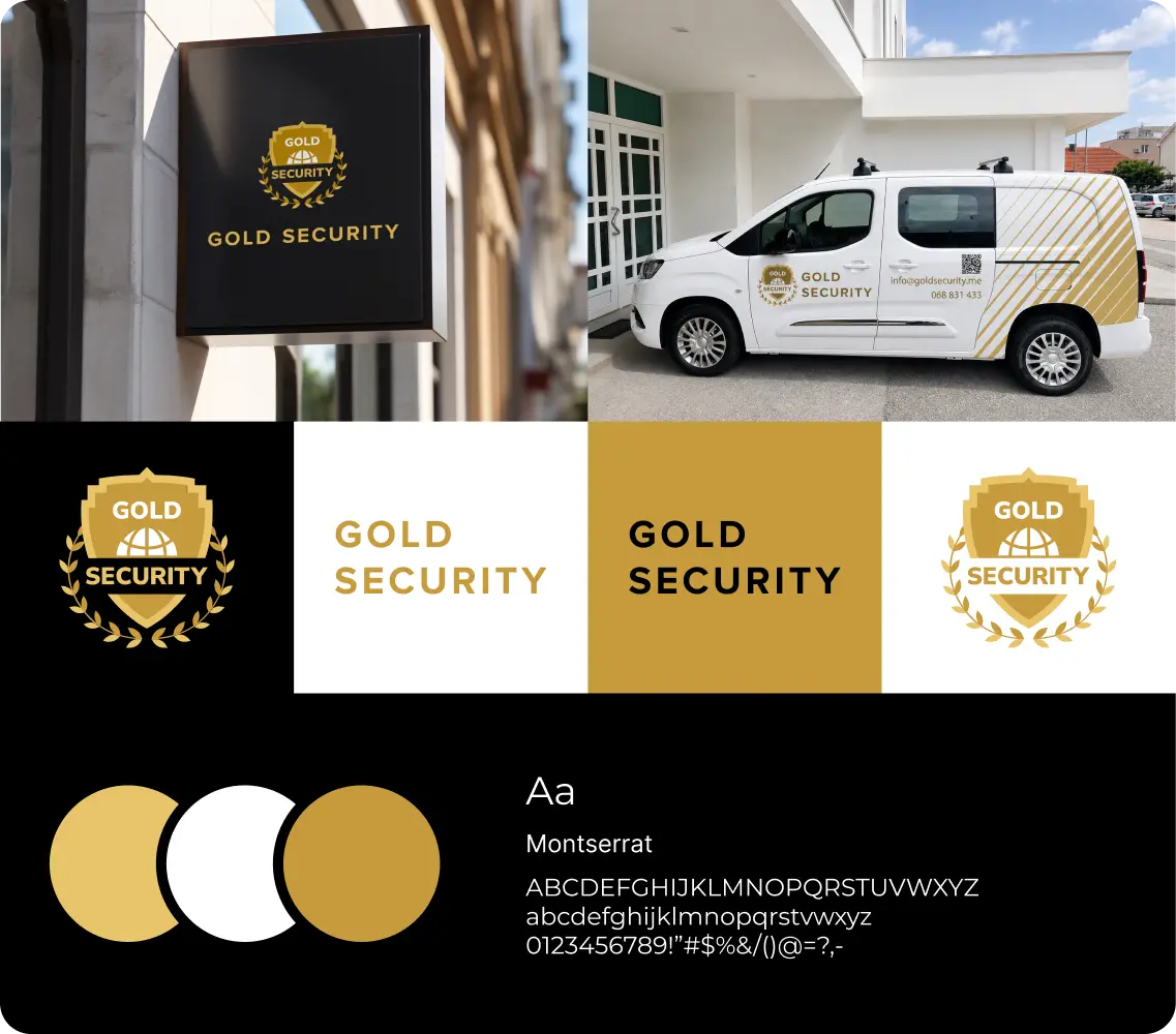 Gold Security — brend materijali