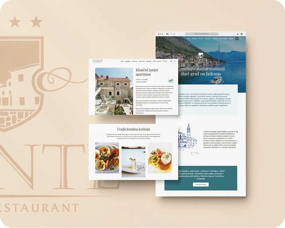 Hotel Conte — prikaz