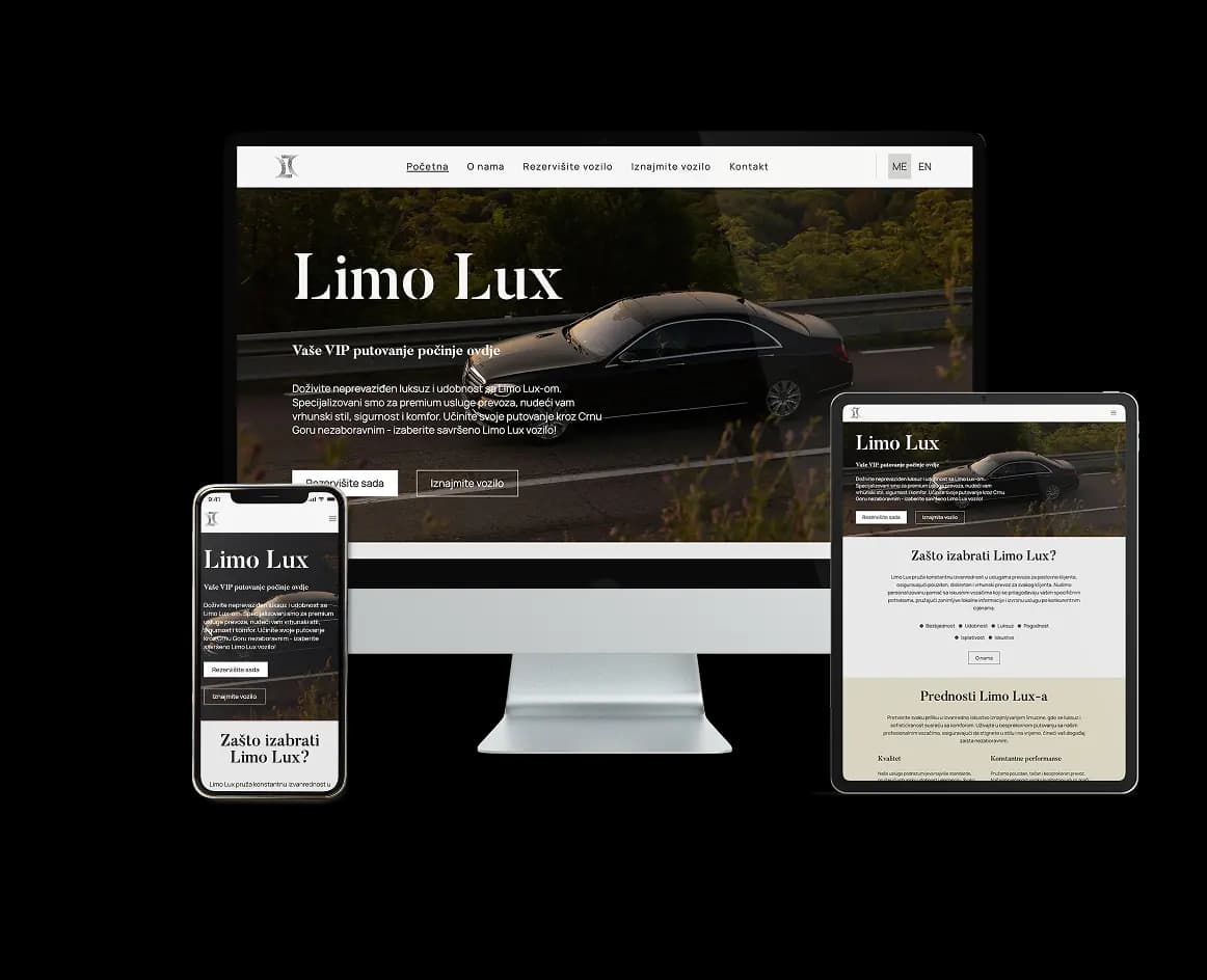 Limo Lux — prikaz