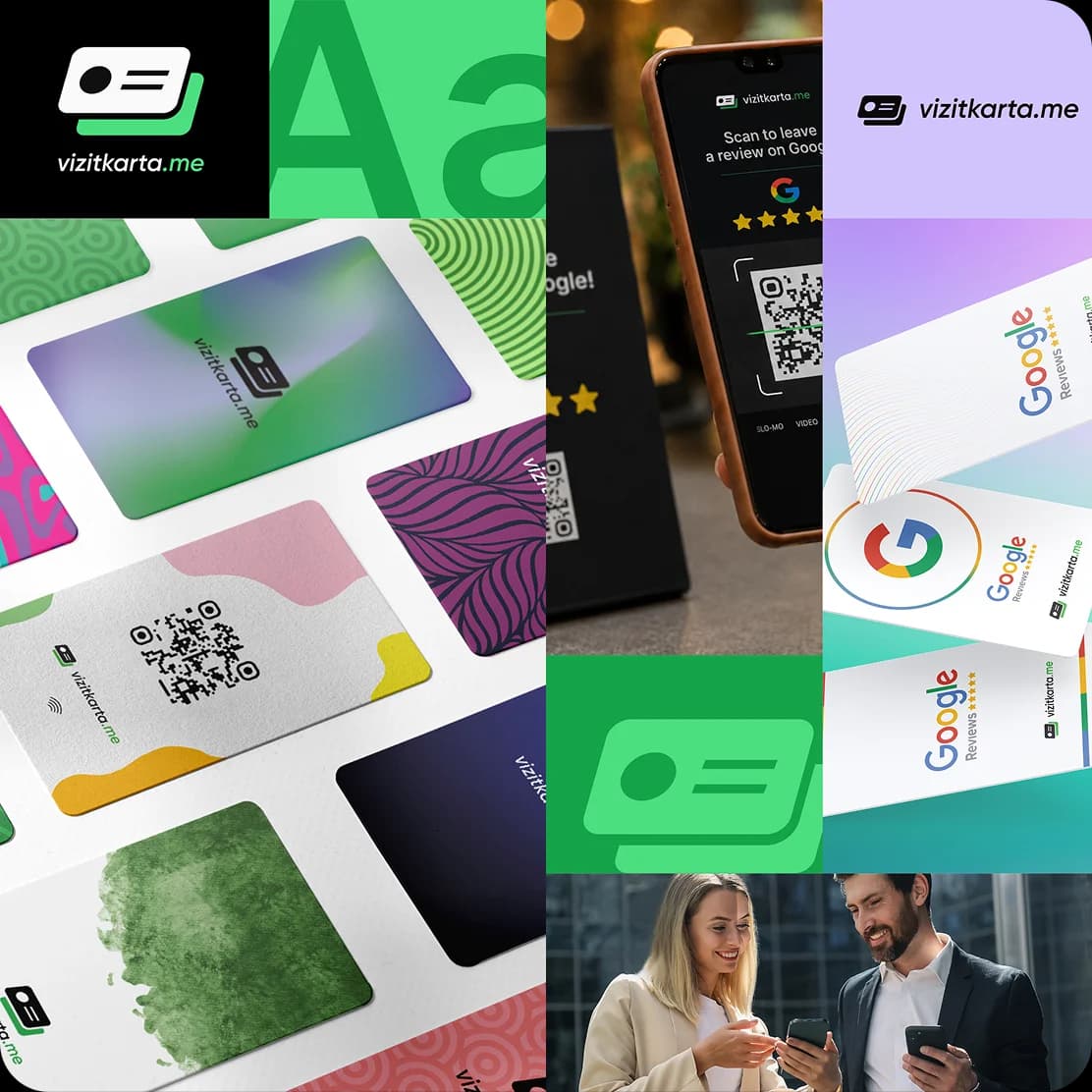 Vizitkarta.me vizuelni materijali i NFC proizvodi